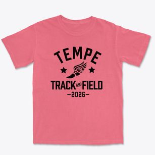 Tempe Montessori School Track and Field Premium Heavyweight T-shirt