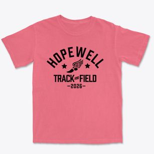 Hopewell Elementary School Track and Field Premium Heavyweight T-shirt