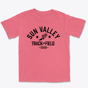 Sun Valley Middle School Track and Field Premium Heavyweight T-shirt
