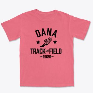 Dana Elementary School Track and Field Premium Heavyweight T-shirt