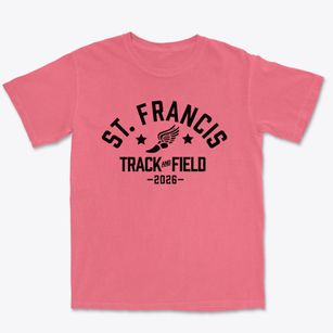 Saint Francis School Track and Field Premium Heavyweight T-shirt