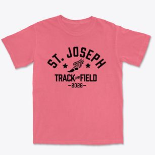 Saint Joseph Catholic School Track and Field Premium Heavyweight T-shirt