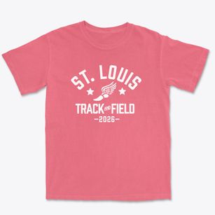 St. Louis Catholic School Track and Field Premium Heavyweight T-shirt