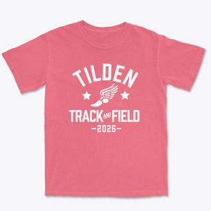 Tilden School Track and Field Premium Heavyweight T-shirt