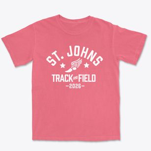 St Johns Academy Track and Field Premium Heavyweight T-shirt