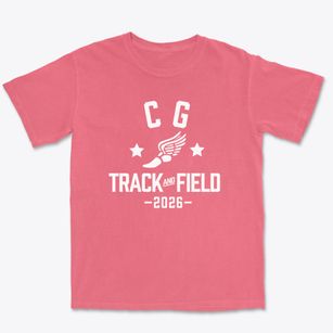 C G Mcdonough City Magnet School Track and Field Premium Heavyweight T-shirt