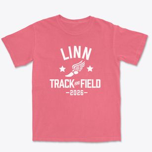 Linn High School Track and Field Premium Heavyweight T-shirt