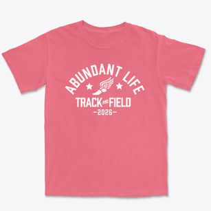 Abundant Life Christian Academy Track and Field Premium Heavyweight T-shirt