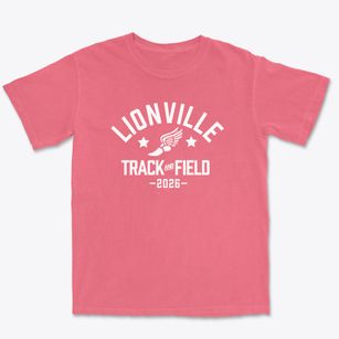 Lionville Elementary School Track and Field Premium Heavyweight T-shirt