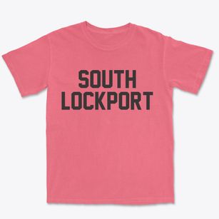 South Lockport New York Classic Block Premium Heavyweight T-shirt