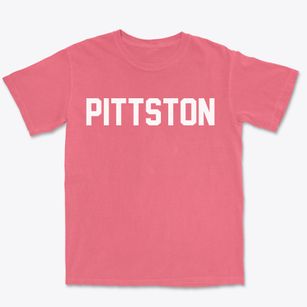 Pittston Maine Classic Block Premium Heavyweight T-shirt