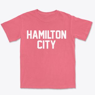 Hamilton City California Classic Block Premium Heavyweight T-shirt