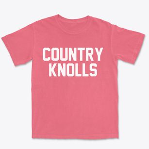 Country Knolls New York Classic Block Premium Heavyweight T-shirt