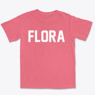 Flora Indiana Classic Block Premium Heavyweight T-shirt