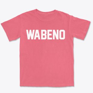 Wabeno Wisconsin Classic Block Premium Heavyweight T-shirt