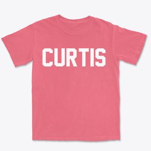 Curtis Nebraska Classic Block Premium Heavyweight T-shirt