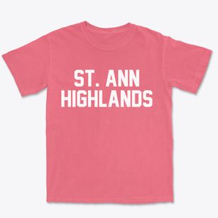 St. Ann Highlands Colorado Classic Block Premium Heavyweight T-shirt