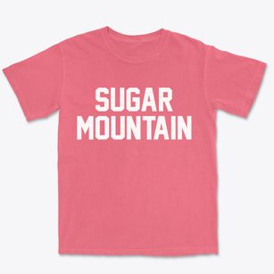 Sugar Mountain North Carolina Classic Block Premium Heavyweight T-shirt