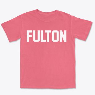 Fulton New York Classic Block Premium Heavyweight T-shirt