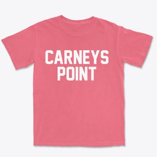 Carneys Point New Jersey Classic Block Premium Heavyweight T-shirt