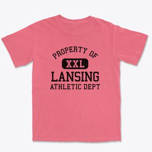 Lansing North Carolina Athletic Dept Premium Heavyweight T-shirt