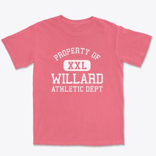 Willard Missouri Athletic Dept Premium Heavyweight T-shirt