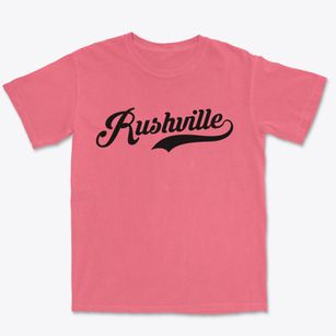 Rushville Indiana Vintage Team Premium Heavyweight T-shirt