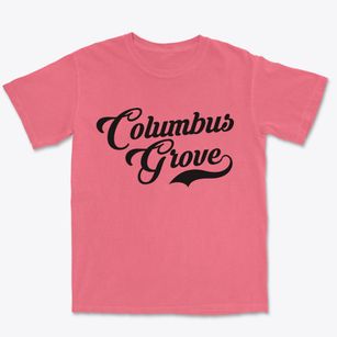 Columbus Grove Ohio Vintage Team Premium Heavyweight T-shirt