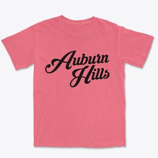 Auburn Hills Michigan Vintage Team Premium Heavyweight T-shirt