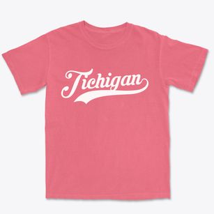 Tichigan Wisconsin Vintage Team Premium Heavyweight T-shirt