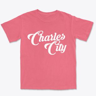 Charles City Virginia Vintage Team Premium Heavyweight T-shirt