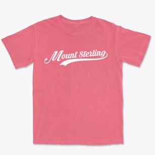 Mount Sterling Iowa Vintage Team Premium Heavyweight T-shirt