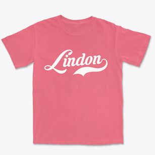 Lindon Utah Vintage Team Premium Heavyweight T-shirt