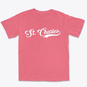St. Charles Missouri Vintage Team Premium Heavyweight T-shirt