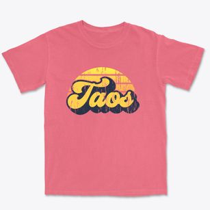 Taos New Mexico Sublime Sunset Premium Heavyweight T-shirt