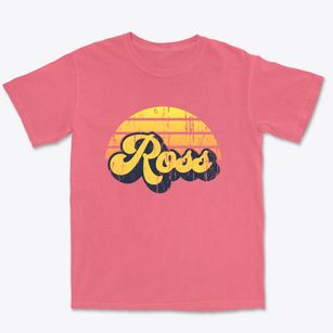Ross Ohio Sublime Sunset Premium Heavyweight T-shirt