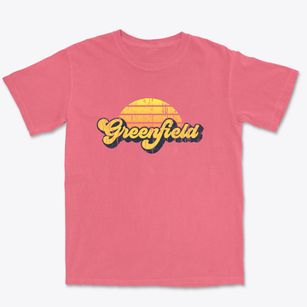Greenfield Wisconsin Sublime Sunset Premium Heavyweight T-shirt