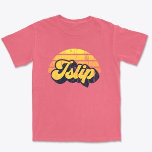 Islip New York Sublime Sunset Premium Heavyweight T-shirt