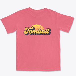 Tomball Texas Sublime Sunset Premium Heavyweight T-shirt