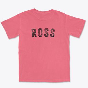 Ross California Timeless Retro Premium Heavyweight T-shirt