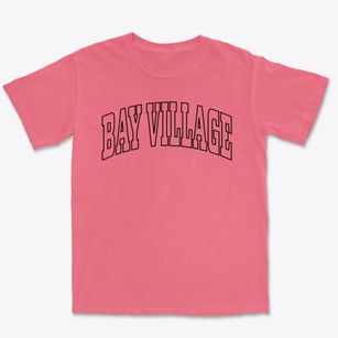 Bay Village Ohio Trendy Block Premium Heavyweight T-shirt