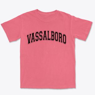 Vassalboro Maine Varsity Premium Heavyweight T-shirt