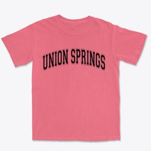 Union Springs Alabama Varsity Premium Heavyweight T-shirt