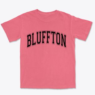 Bluffton South Carolina Varsity Premium Heavyweight T-shirt