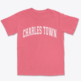 Charles Town West Virginia Varsity Premium Heavyweight T-shirt