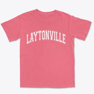 Laytonville California Varsity Premium Heavyweight T-shirt