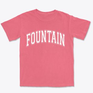 Fountain Michigan Varsity Premium Heavyweight T-shirt