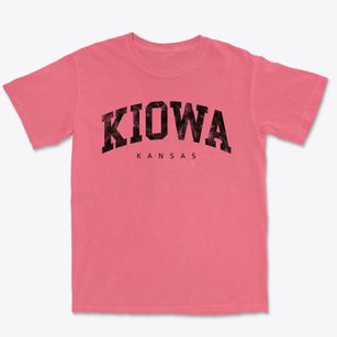 Kiowa Kansas Urban Vibe Premium Heavyweight T-shirt