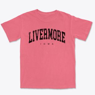Livermore Iowa Urban Vibe Premium Heavyweight T-shirt