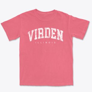 Virden Illinois Urban Vibe Premium Heavyweight T-shirt